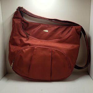 Travelon crossbody bag and wristlet